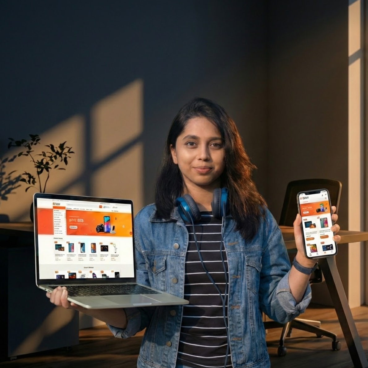 E-Commerce App Mockup